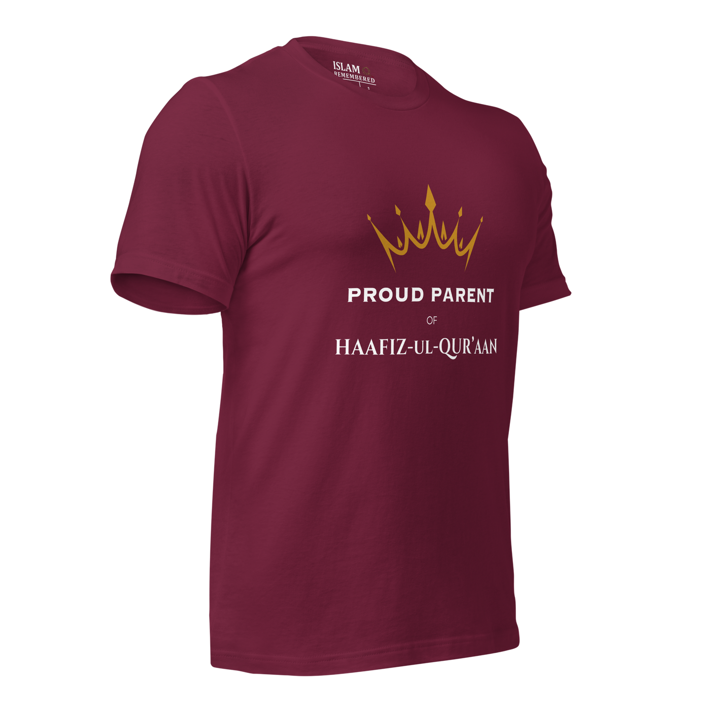 ADULT T-Shirt - PROUD PARENT OF HAAFIZ - White