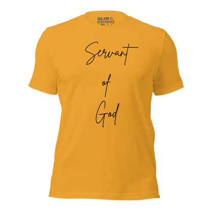 ADULT T-Shirt - SERVANT OF GOD (Signature Collection) - Black