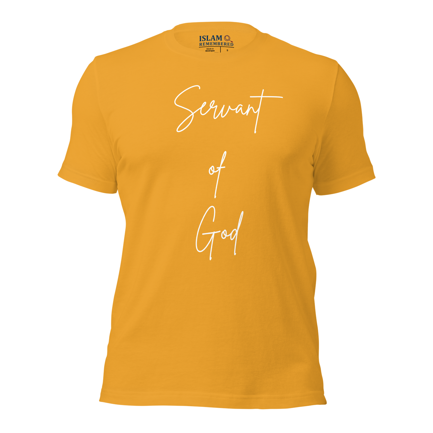 ADULT T-Shirt - SERVANT OF GOD (Signature Collection) - White