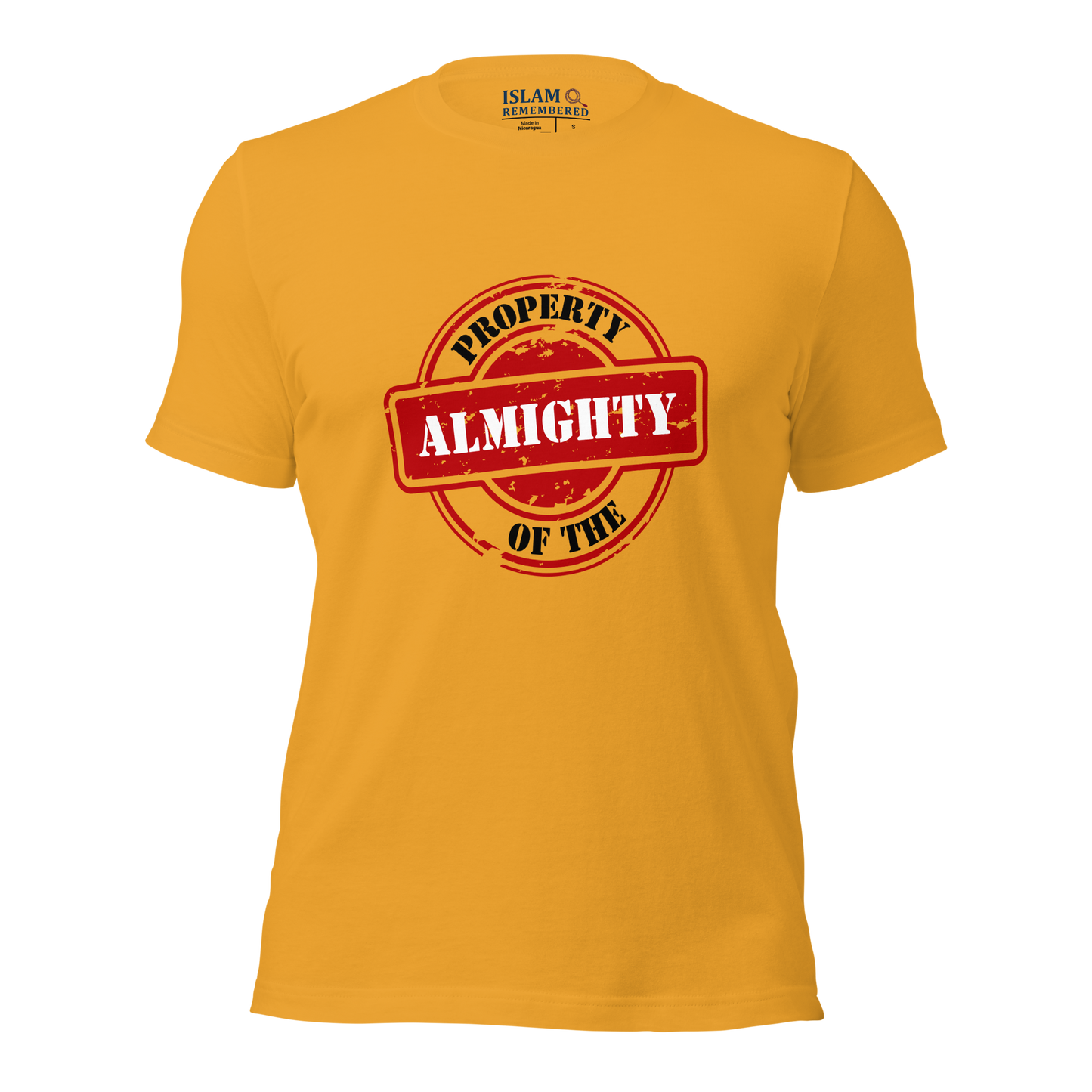 ADULT T-Shirt - PROPERTY OF THE ALMIGHTY - Black/White