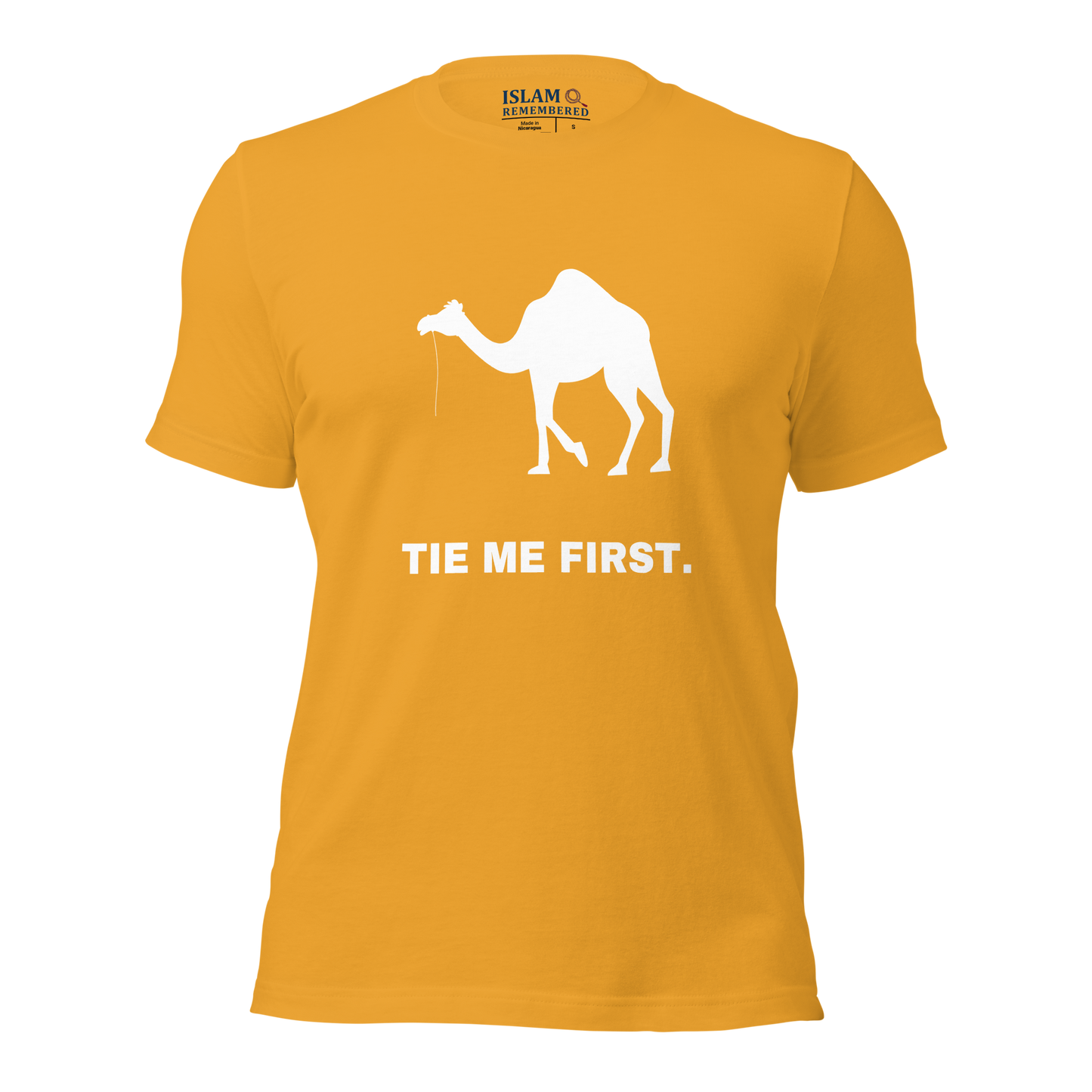 ADULT T-Shirt - TIE ME FIRST - White