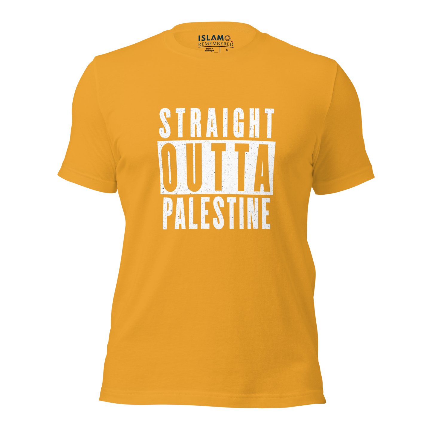 ADULT T-Shirt - STRAIGHT OUTTA PALESTINE