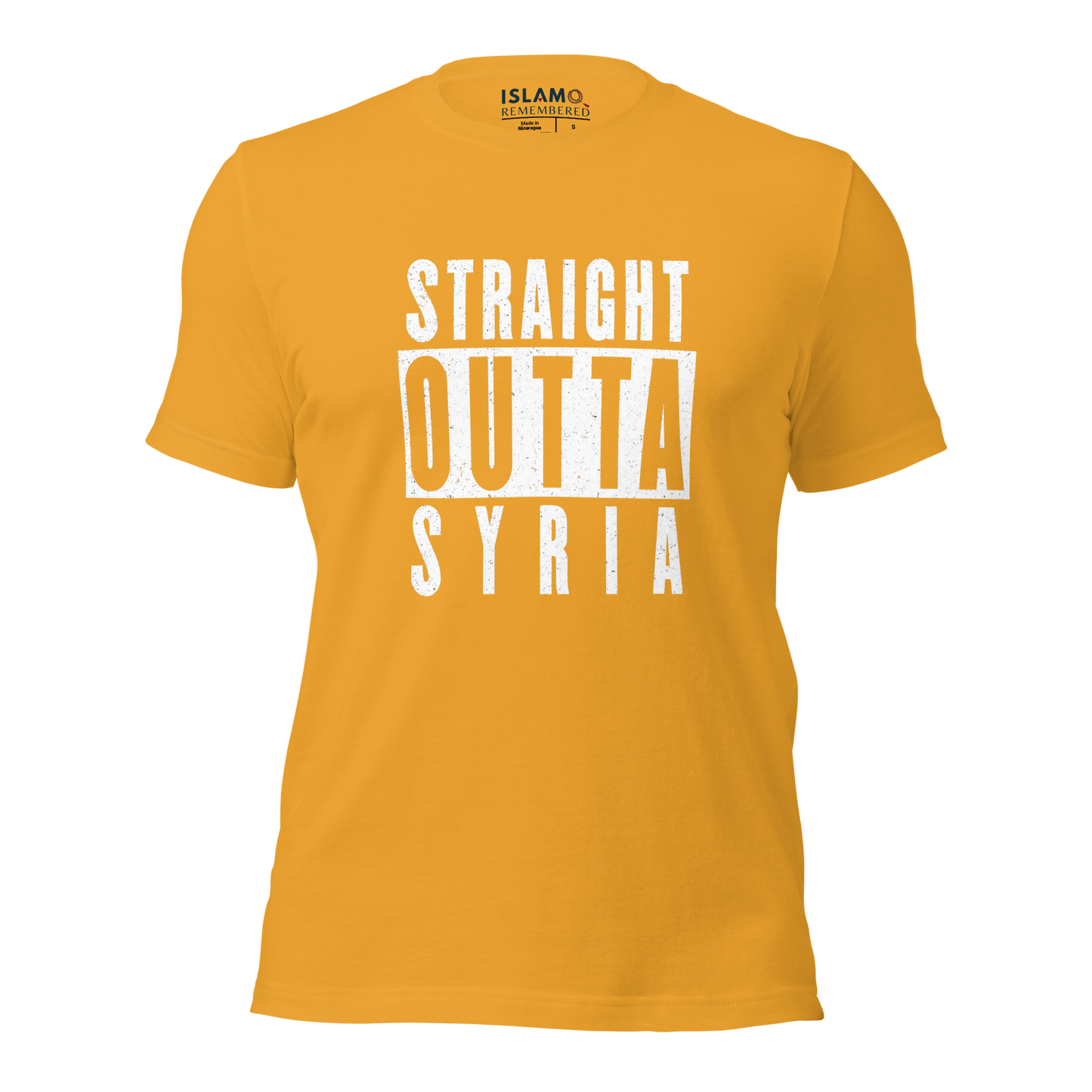 ADULT T-Shirt - STRAIGHT OUTTA SYRIA