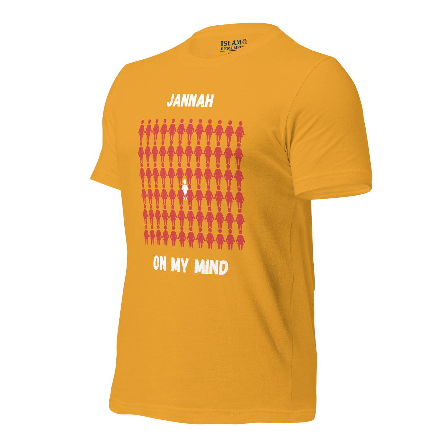 MEN's T-Shirt - JANNAH ON MY MIND - White