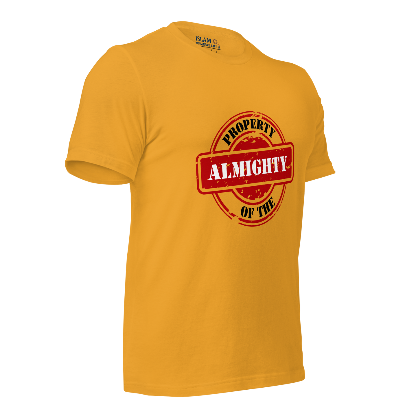 ADULT T-Shirt - PROPERTY OF THE ALMIGHTY - Black/White