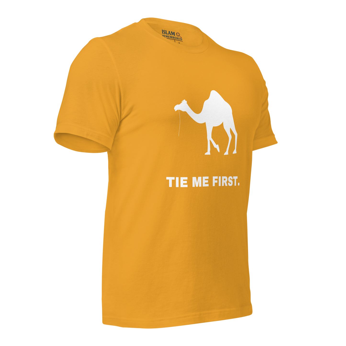 ADULT T-Shirt - TIE ME FIRST - White