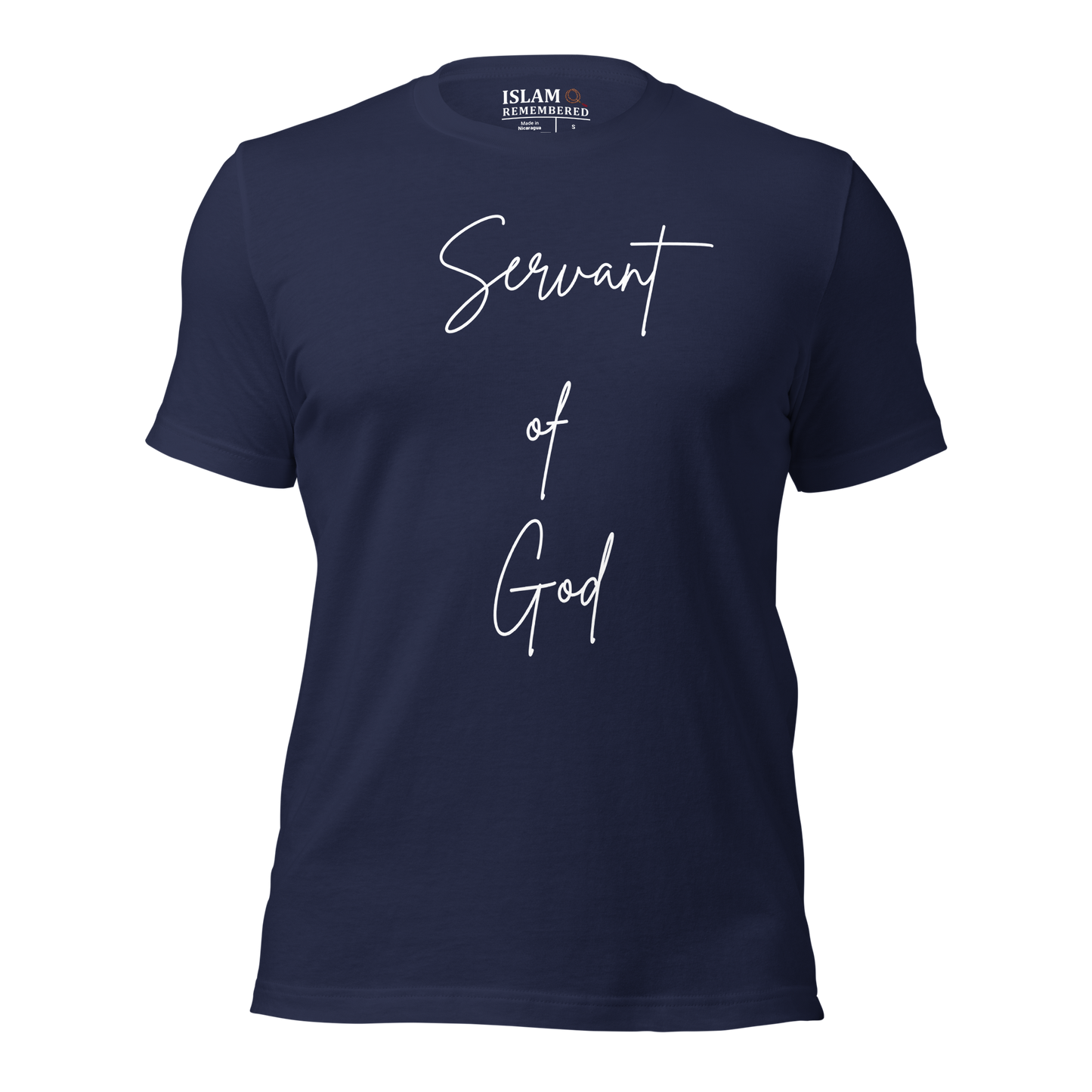 ADULT T-Shirt - SERVANT OF GOD (Signature Collection) - White