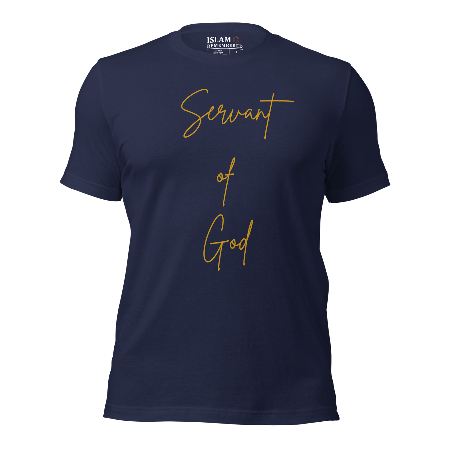 ADULT T-Shirt - SERVANT OF GOD (Signature Collection) - Gold