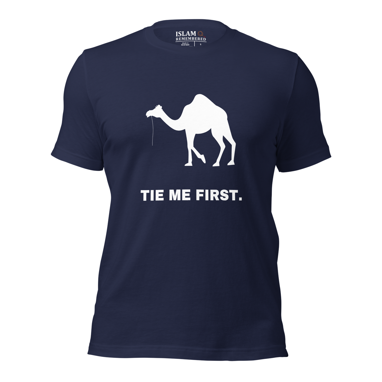 ADULT T-Shirt - TIE ME FIRST - White