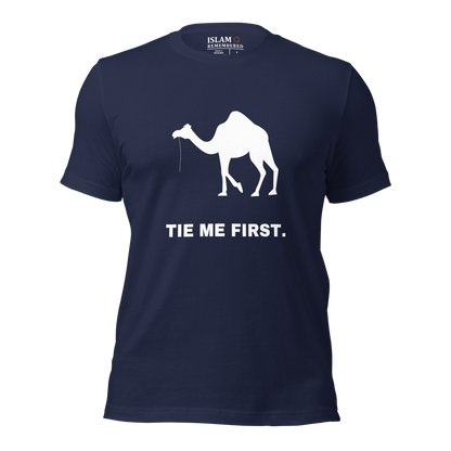 ADULT T-Shirt - TIE ME FIRST - White