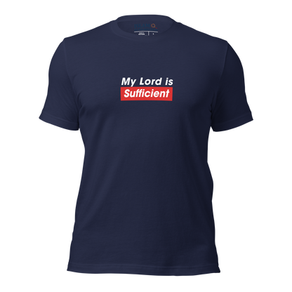 ADULT T-Shirt - MY LORD IS SUFFICIENT - White