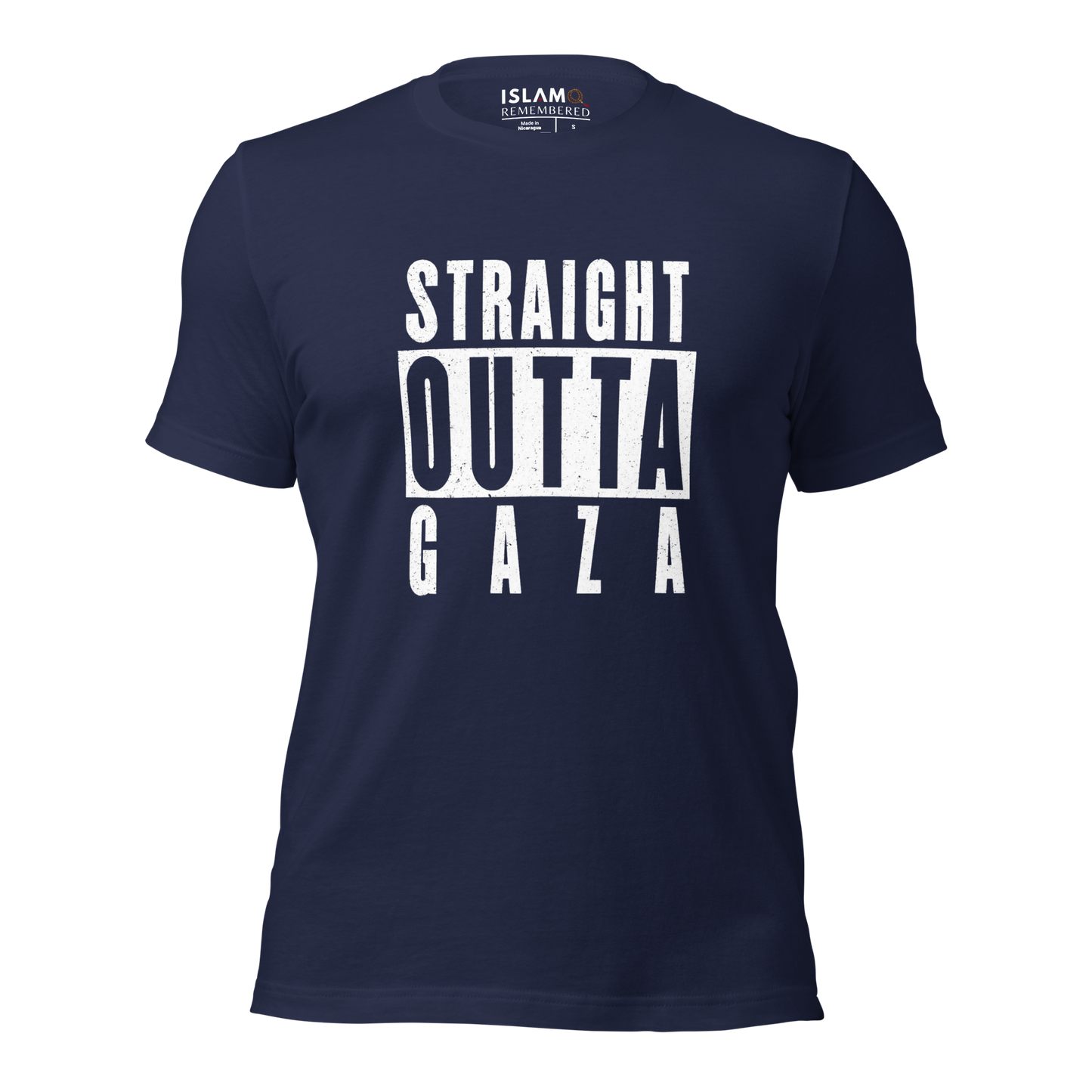 ADULT T-Shirt - STRAIGHT OUTTA GAZA