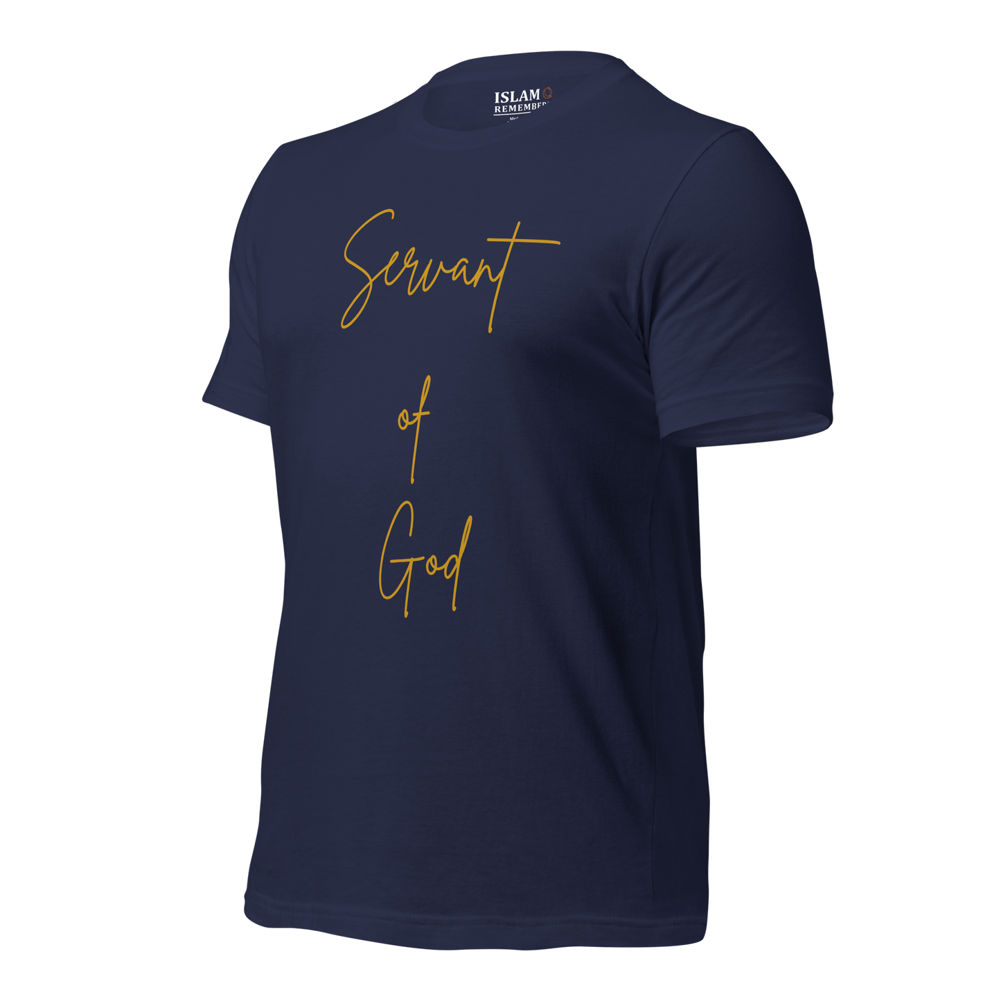 ADULT T-Shirt - SERVANT OF GOD (Signature Collection) - Gold