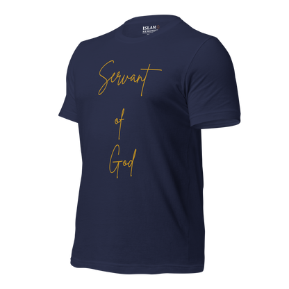 ADULT T-Shirt - SERVANT OF GOD (Signature Collection) - Gold