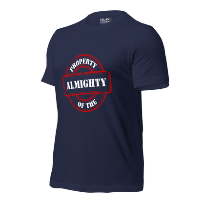 ADULT T-Shirt - PROPERTY OF THE ALMIGHTY - White