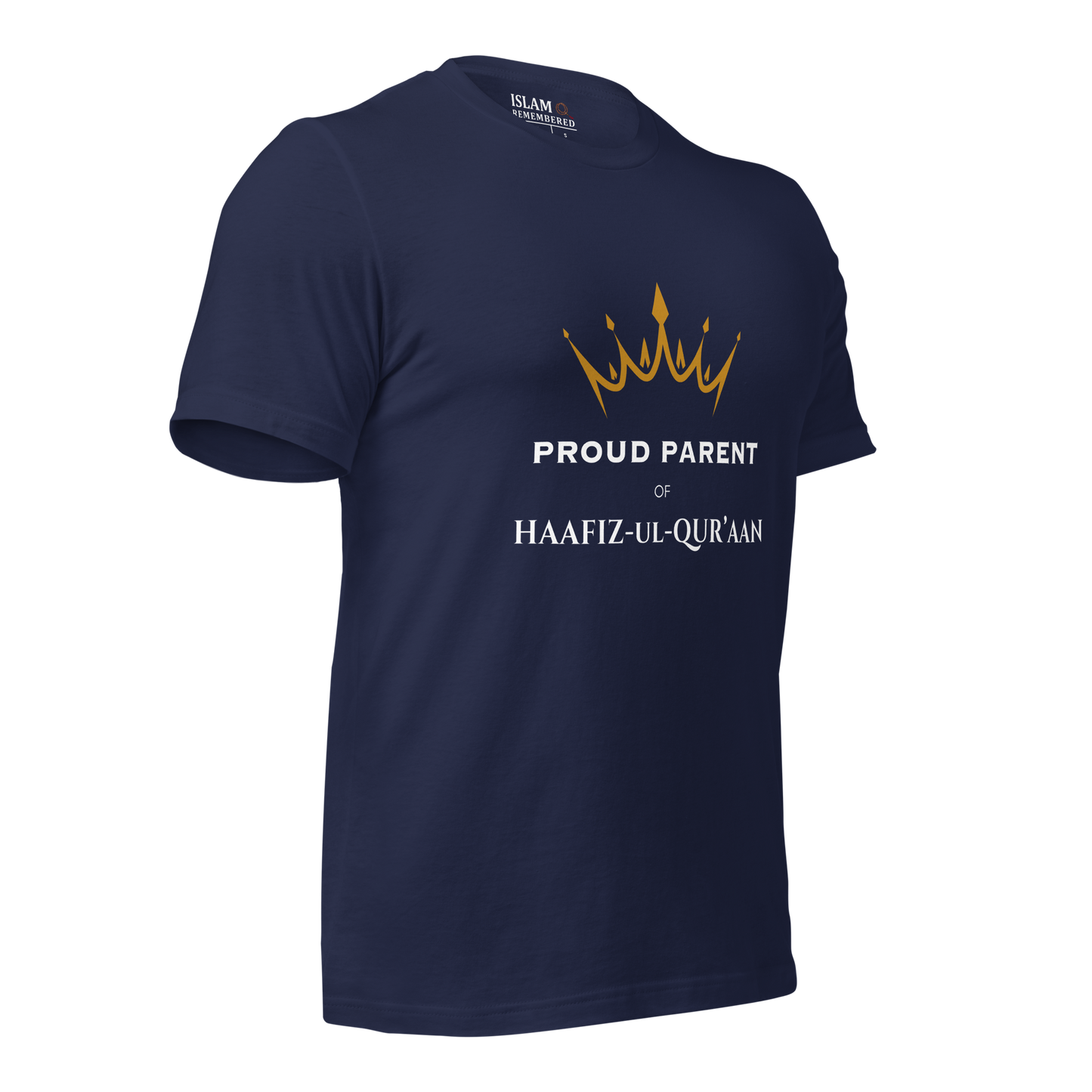 ADULT T-Shirt - PROUD PARENT OF HAAFIZ - White