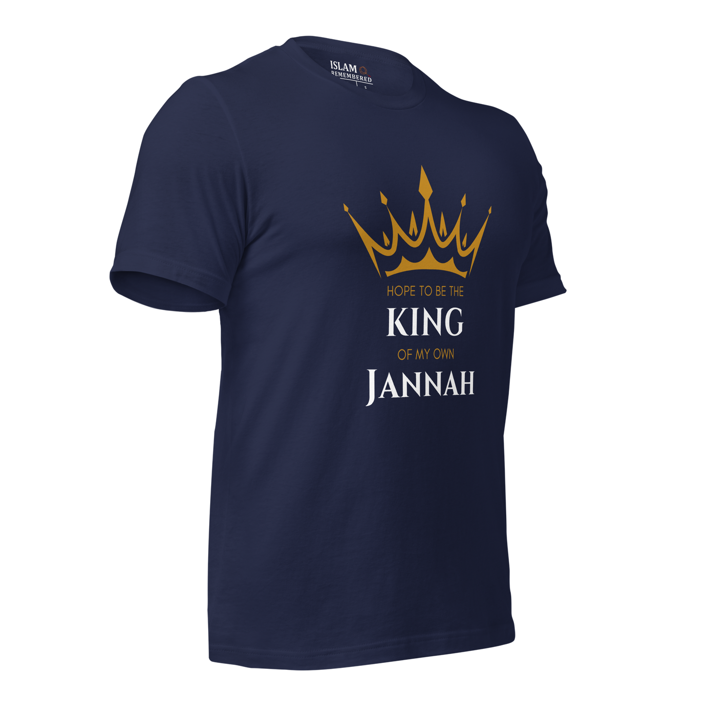 MEN's T-Shirt - KING OF MY OWN JANNAH - White