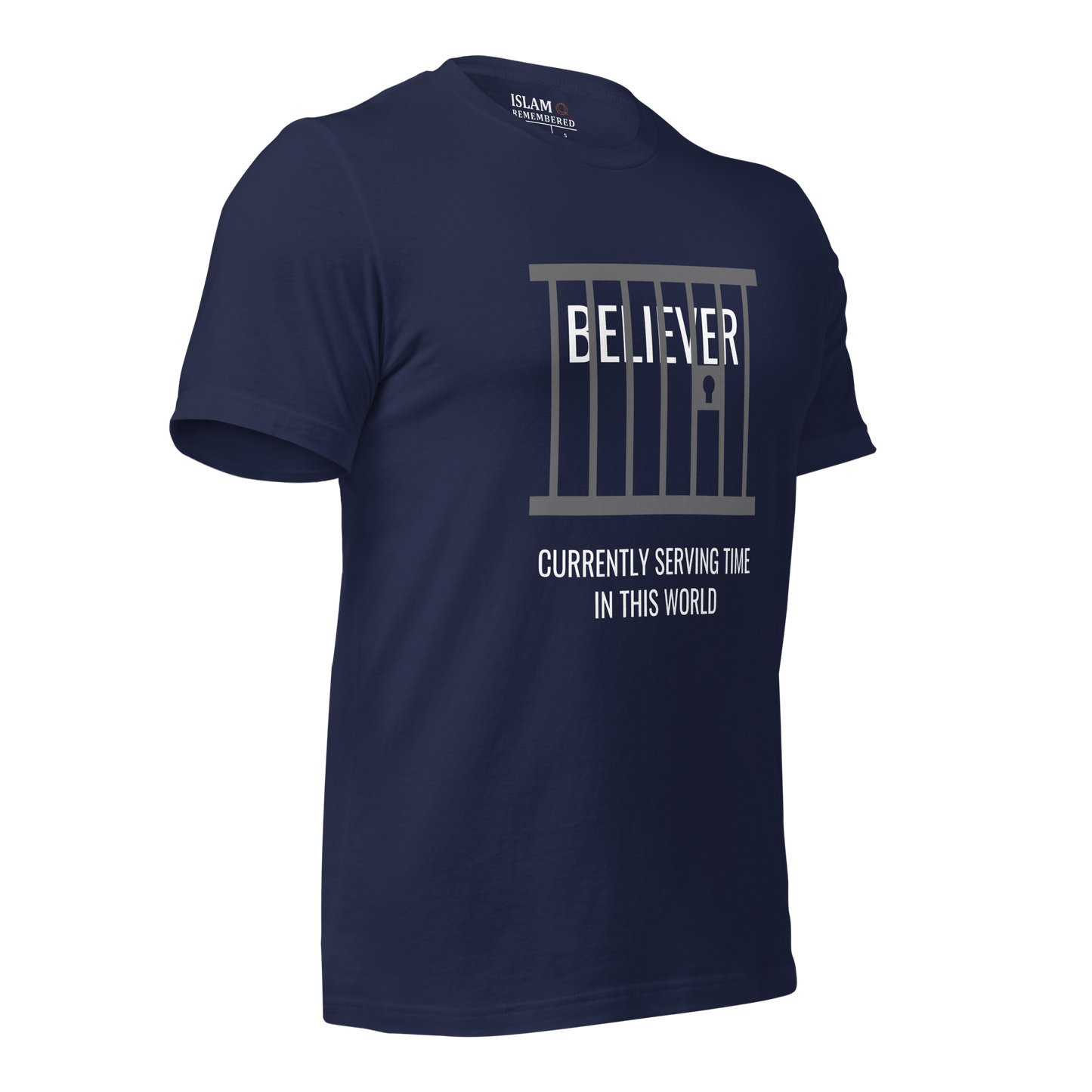 ADULT T-Shirt - BELIEVER SERVING TIME - White