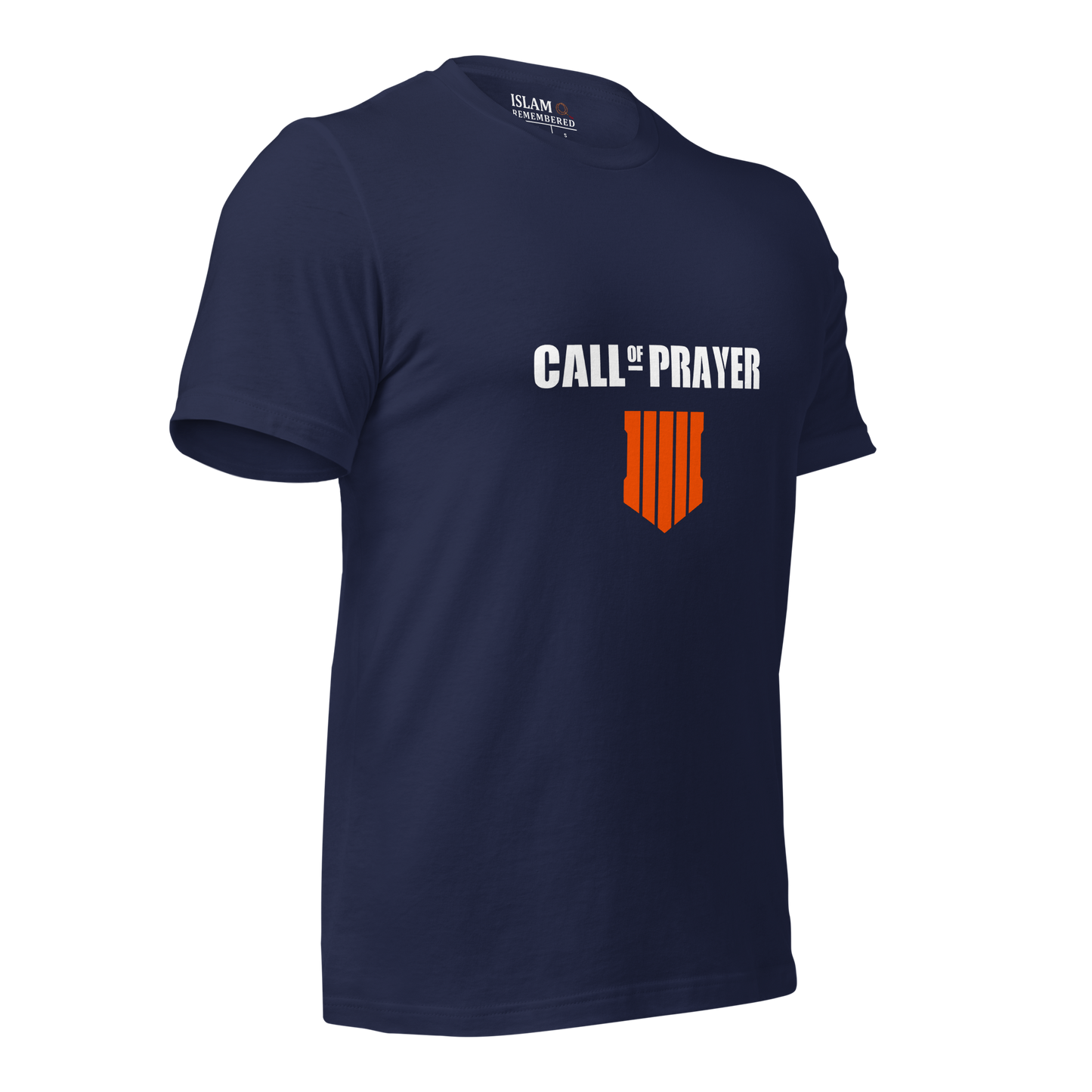 ADULT T-Shirt - CALL OF PRAYER - White/Orange