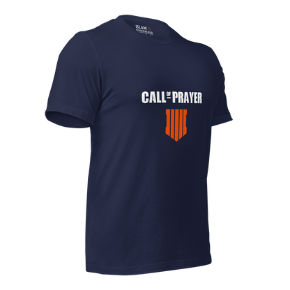 ADULT T-Shirt - CALL OF PRAYER - White/Orange