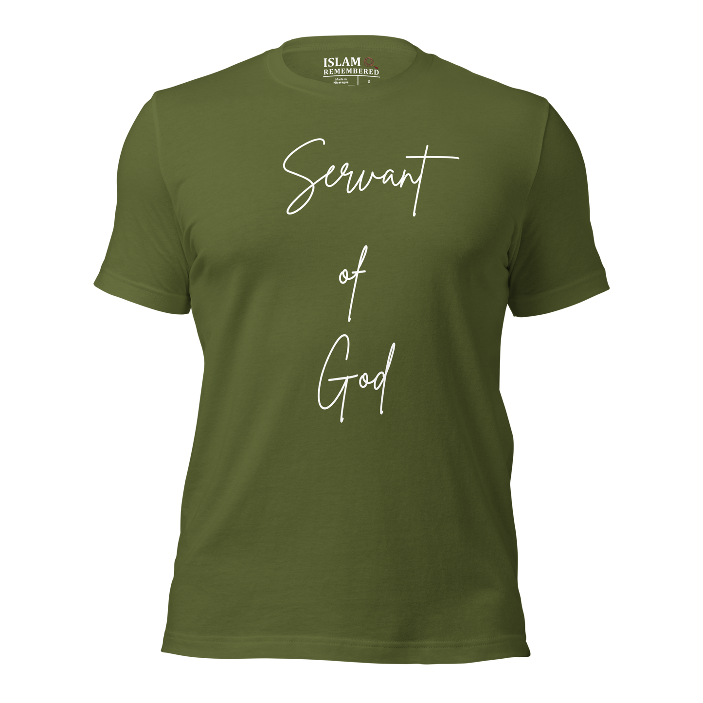 ADULT T-Shirt - SERVANT OF GOD (Signature Collection) - White