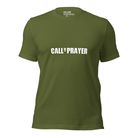 ADULT T-Shirt - CALL OF PRAYER - White