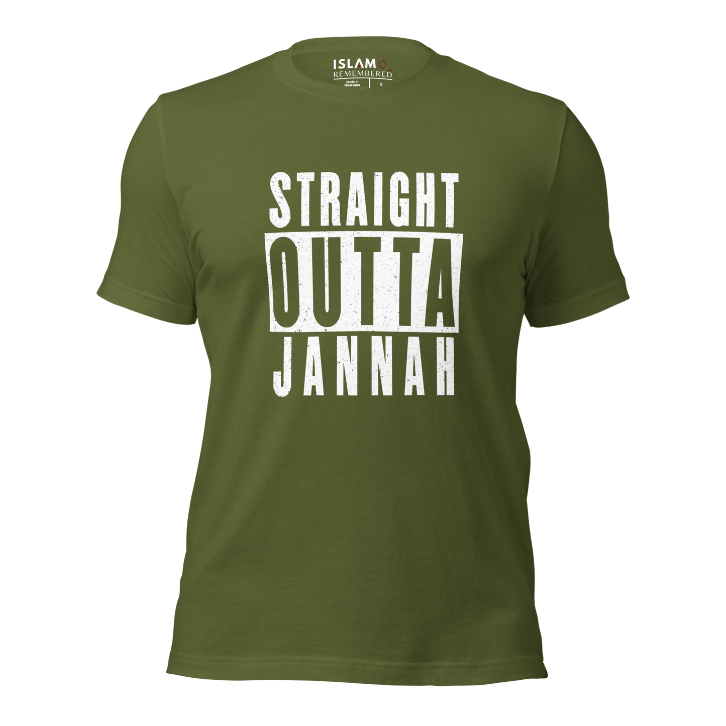 ADULT T-Shirt - STRAIGHT OUTTA JANNAH