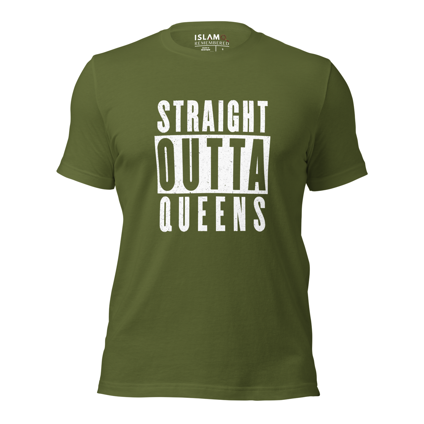ADULT T-Shirt - STRAIGHT OUTTA QUEENS