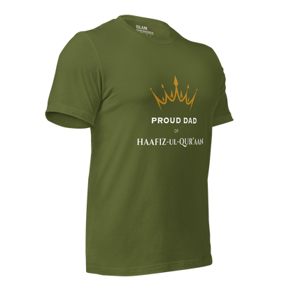 MEN's T-Shirt - PROUD DAD OF HAAFIZ - White