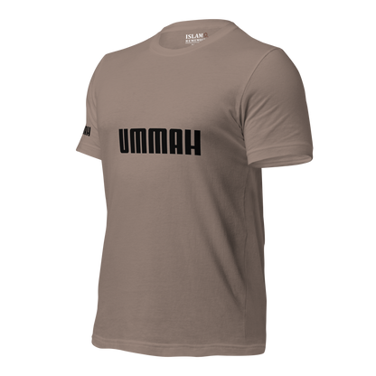 ADULT T-Shirt - UMMAH (w/ Arm Logo) - Black