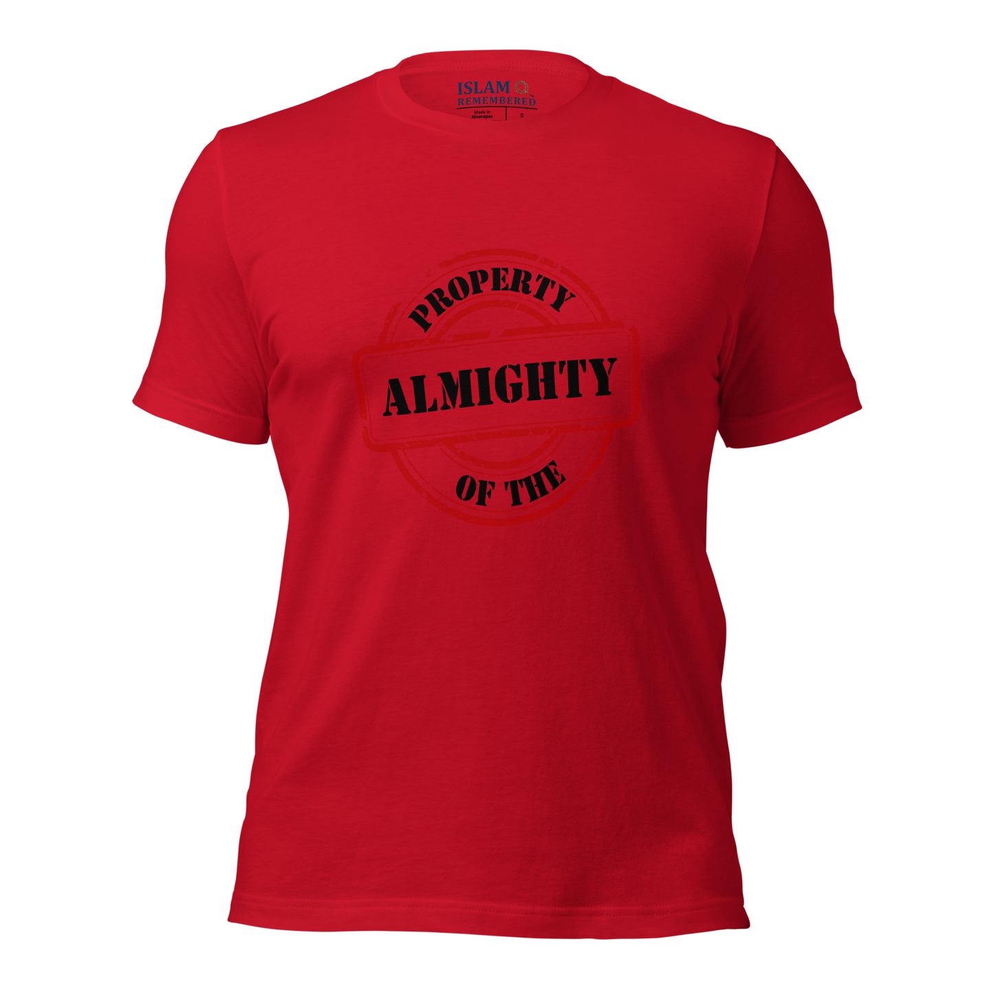 ADULT T-Shirt - PROPERTY OF THE ALMIGHTY - Black