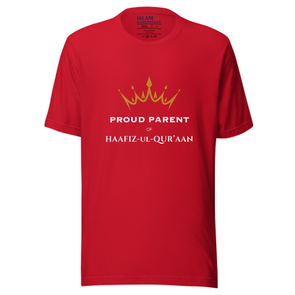 WOMEN's T-Shirt - PROUD PARENT OF HAAFIZ - White