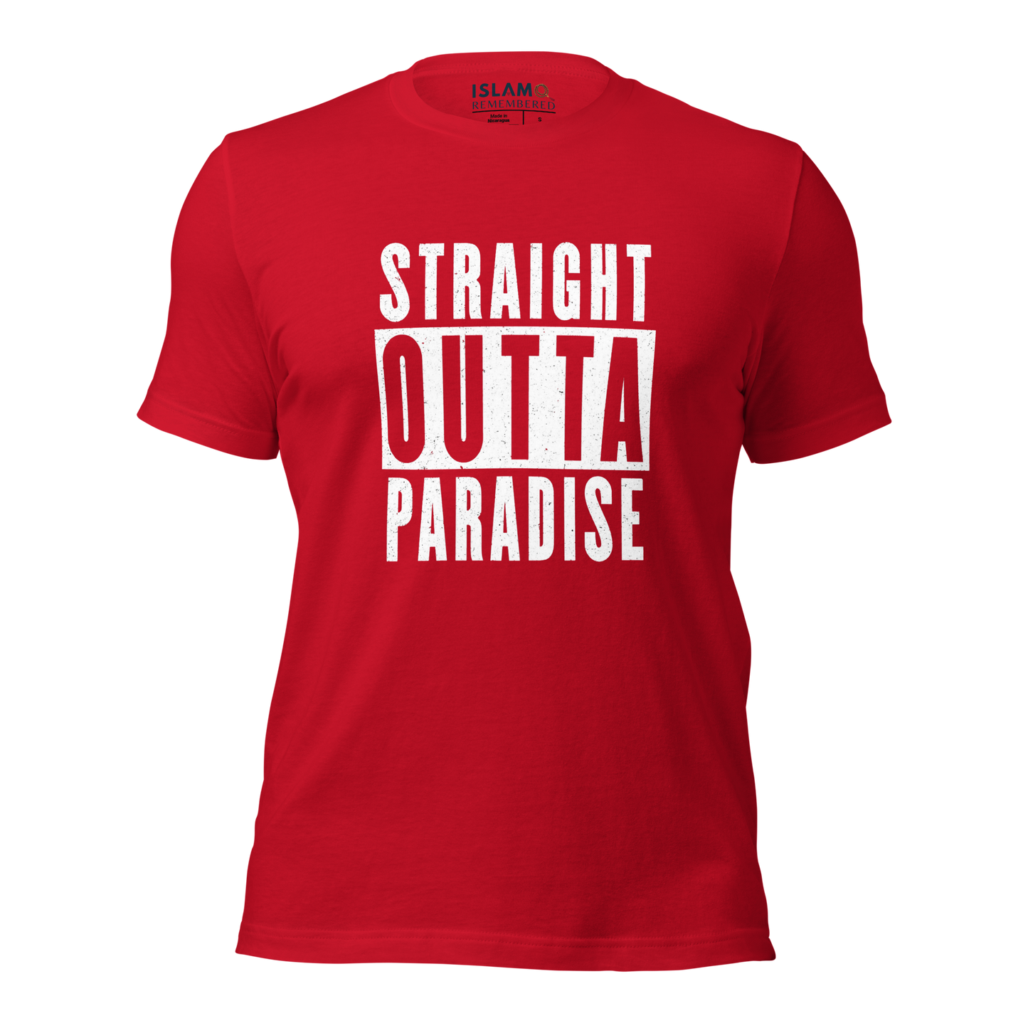 ADULT T-Shirt - STRAIGHT OUTTA PARADISE