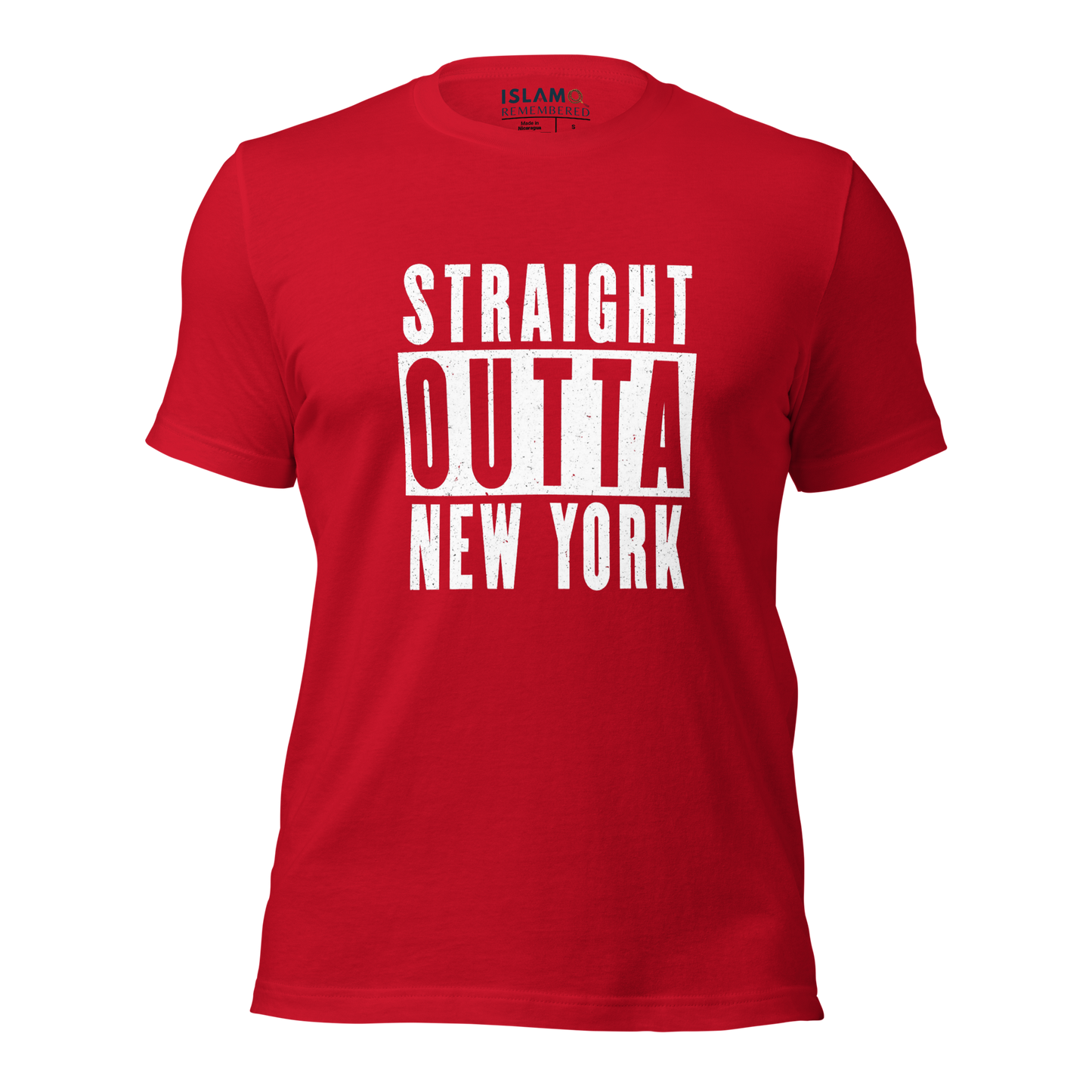 ADULT T-Shirt - STRAIGHT OUTTA NEW YORK