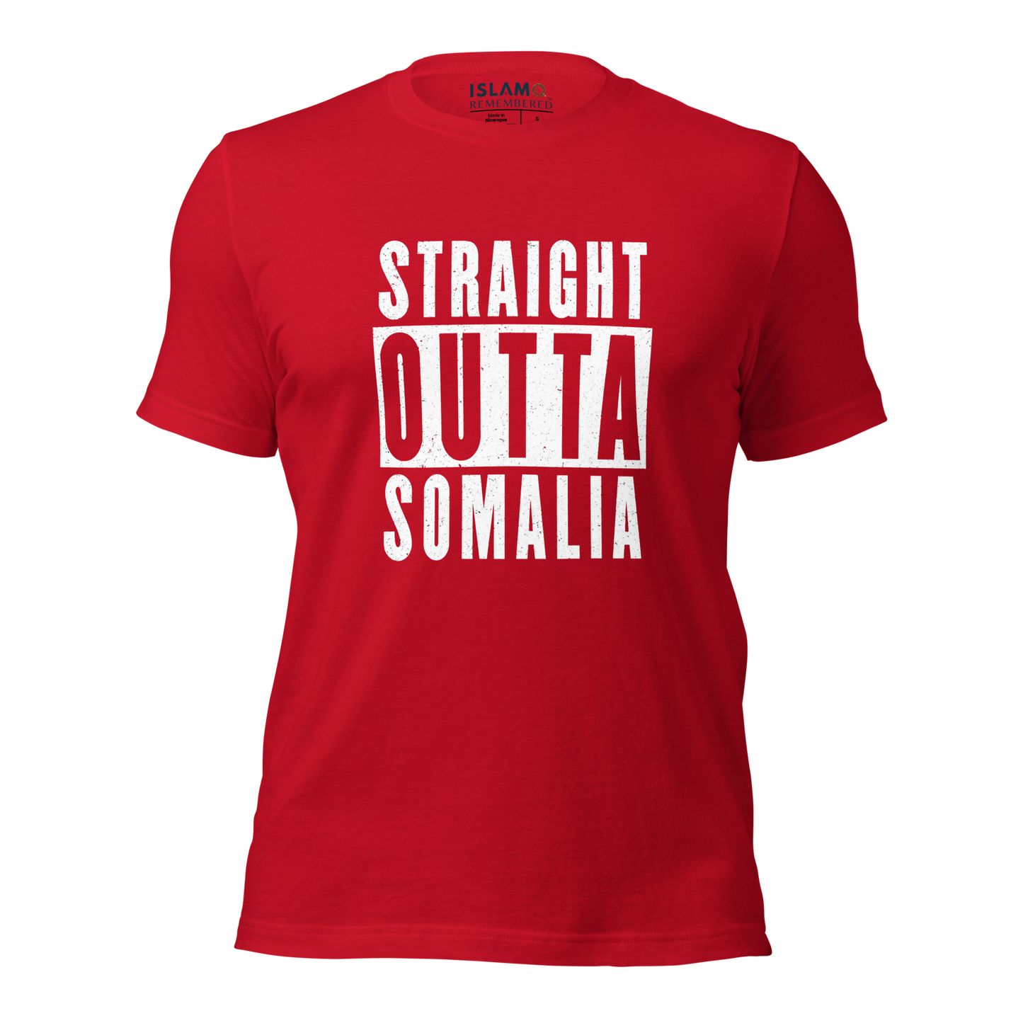 ADULT T-Shirt - STRAIGHT OUTTA SOMALIA