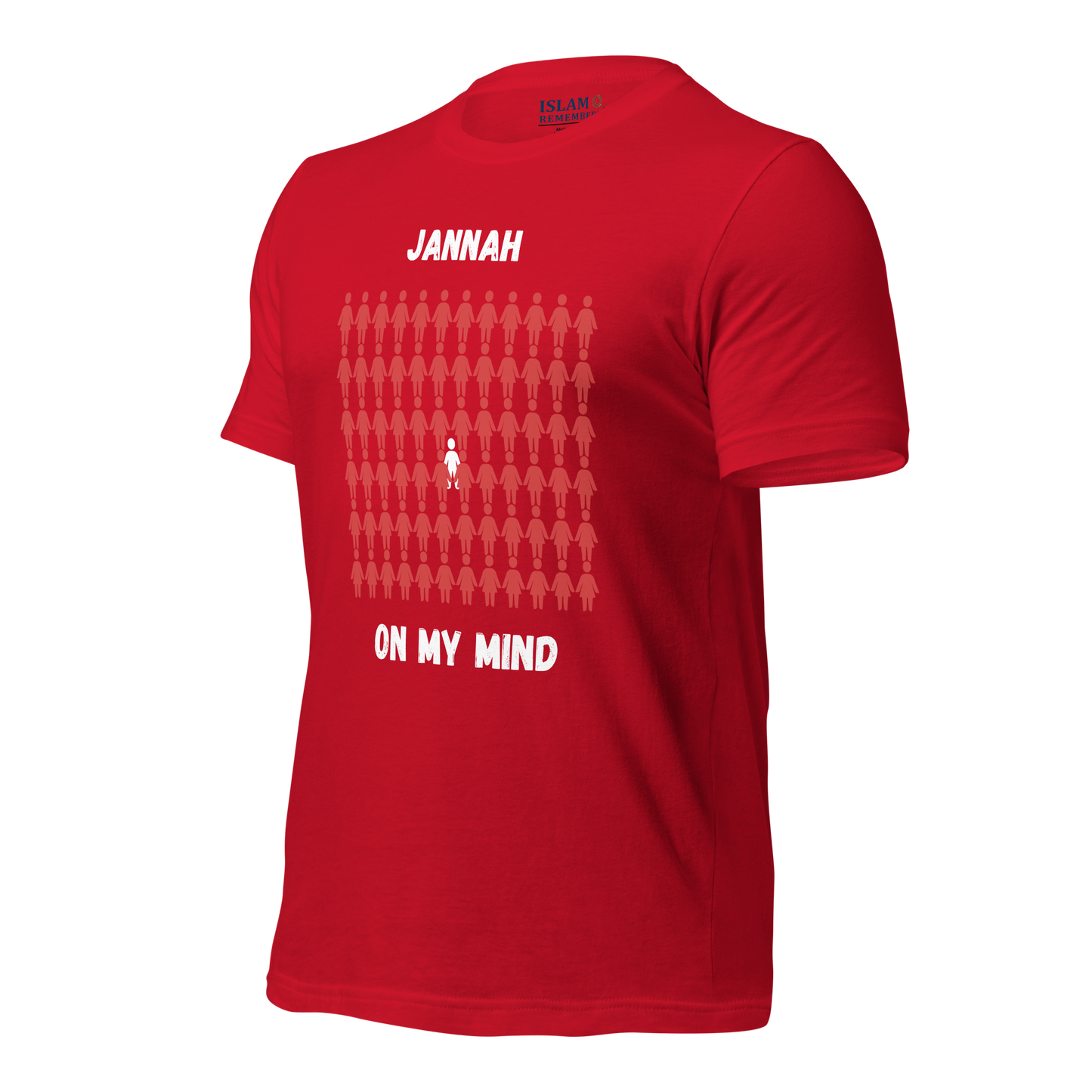 MEN's T-Shirt - JANNAH ON MY MIND - White