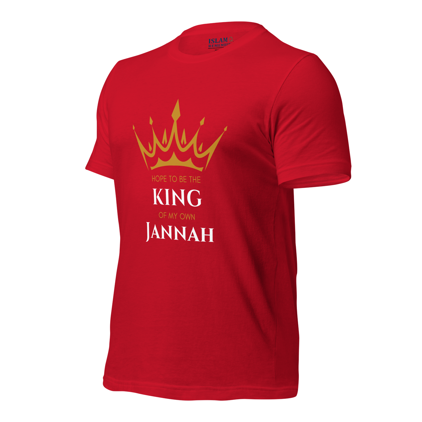 MEN's T-Shirt - KING OF MY OWN JANNAH - White