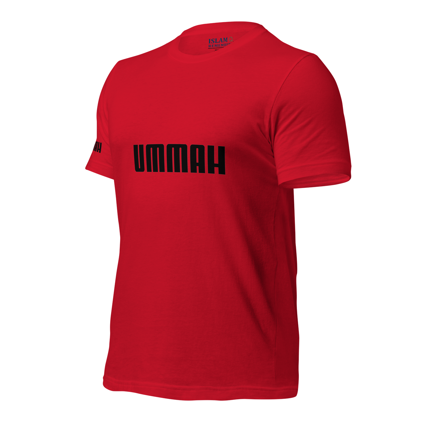 ADULT T-Shirt - UMMAH (w/ Arm Logo) - Black