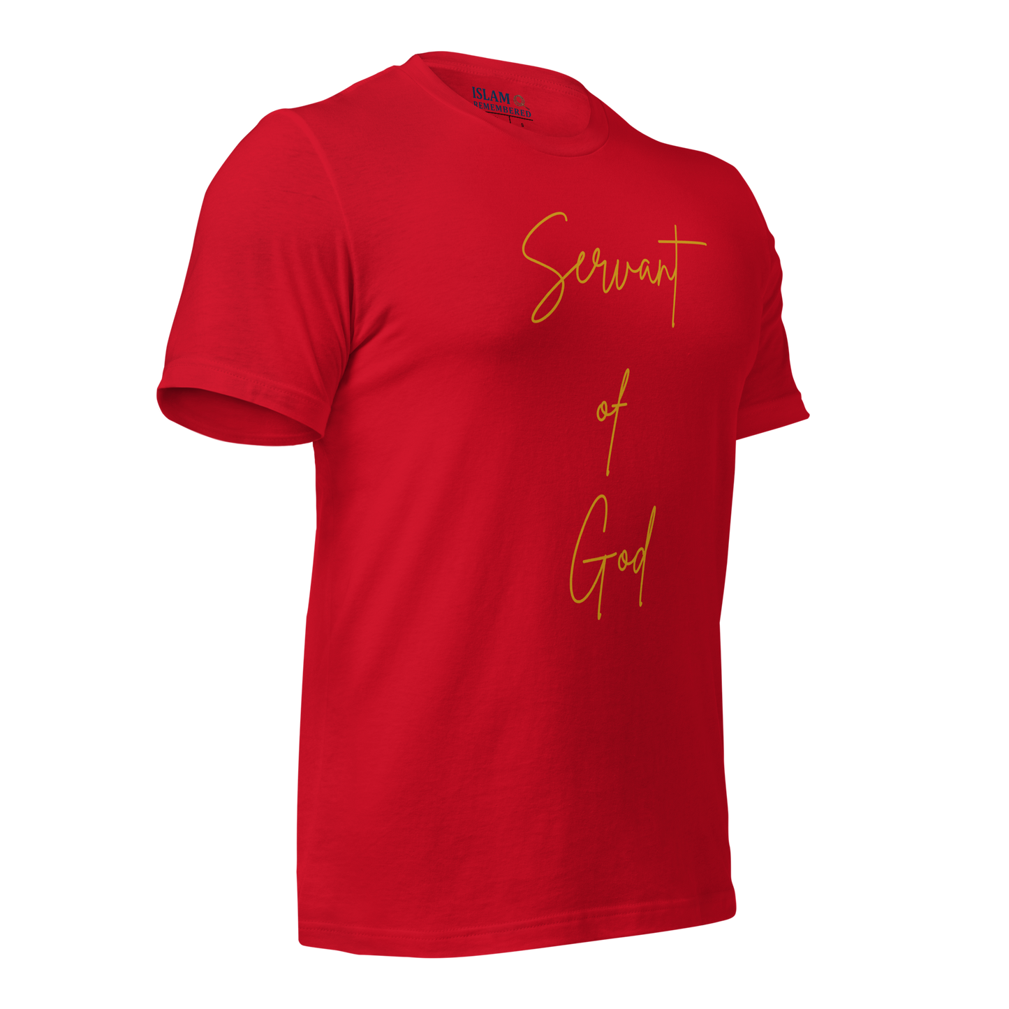 ADULT T-Shirt - SERVANT OF GOD (Signature Collection) - Gold