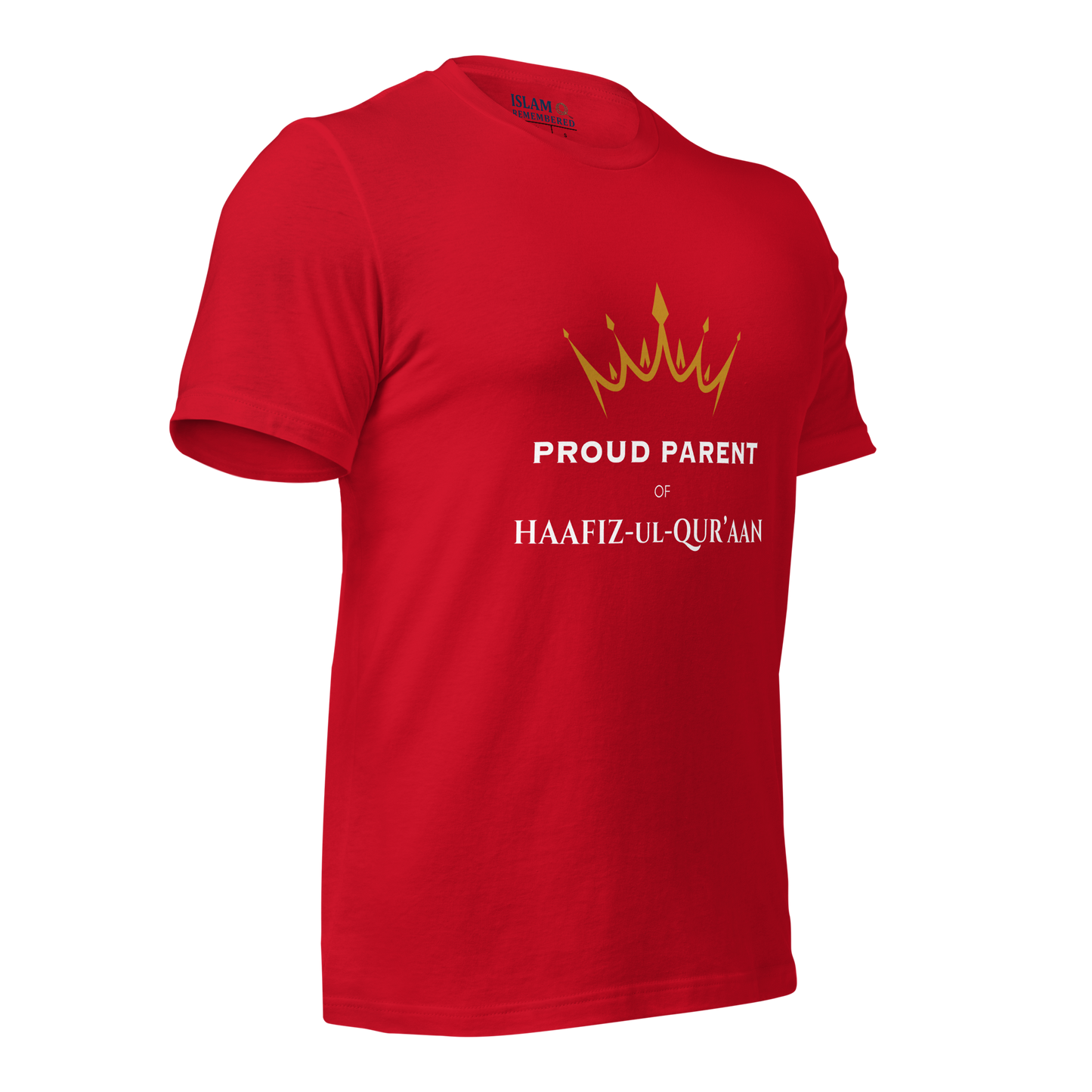 ADULT T-Shirt - PROUD PARENT OF HAAFIZ - White