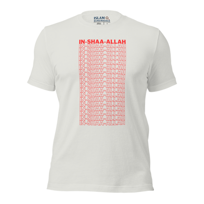 ADULT T-Shirt - INSHAA-ALLAH - Red