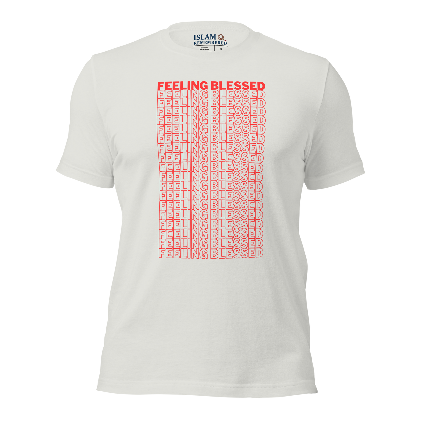 ADULT T-Shirt - FEELING BLESSED - Red