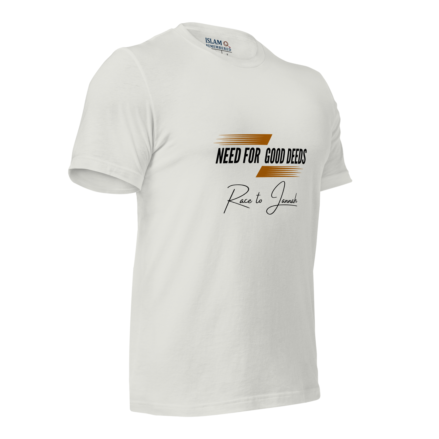 ADULT T-Shirt - NEED FOR GOOD DEEDS - Black/Orange