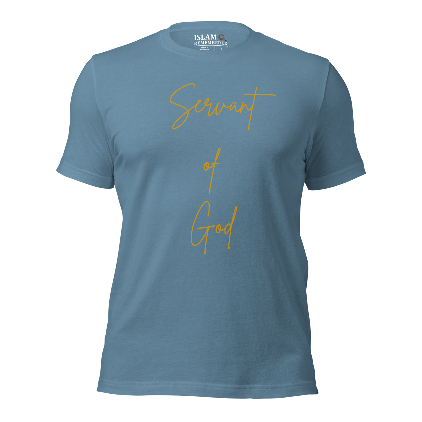 ADULT T-Shirt - SERVANT OF GOD (Signature Collection) - Gold