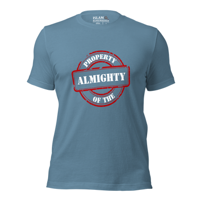 ADULT T-Shirt - PROPERTY OF THE ALMIGHTY - White