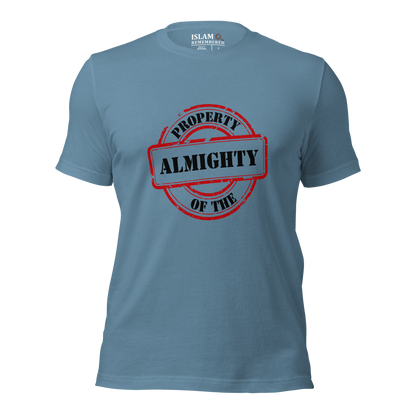 ADULT T-Shirt - PROPERTY OF THE ALMIGHTY - Black