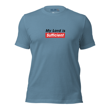 ADULT T-Shirt - MY LORD IS SUFFICIENT - Black