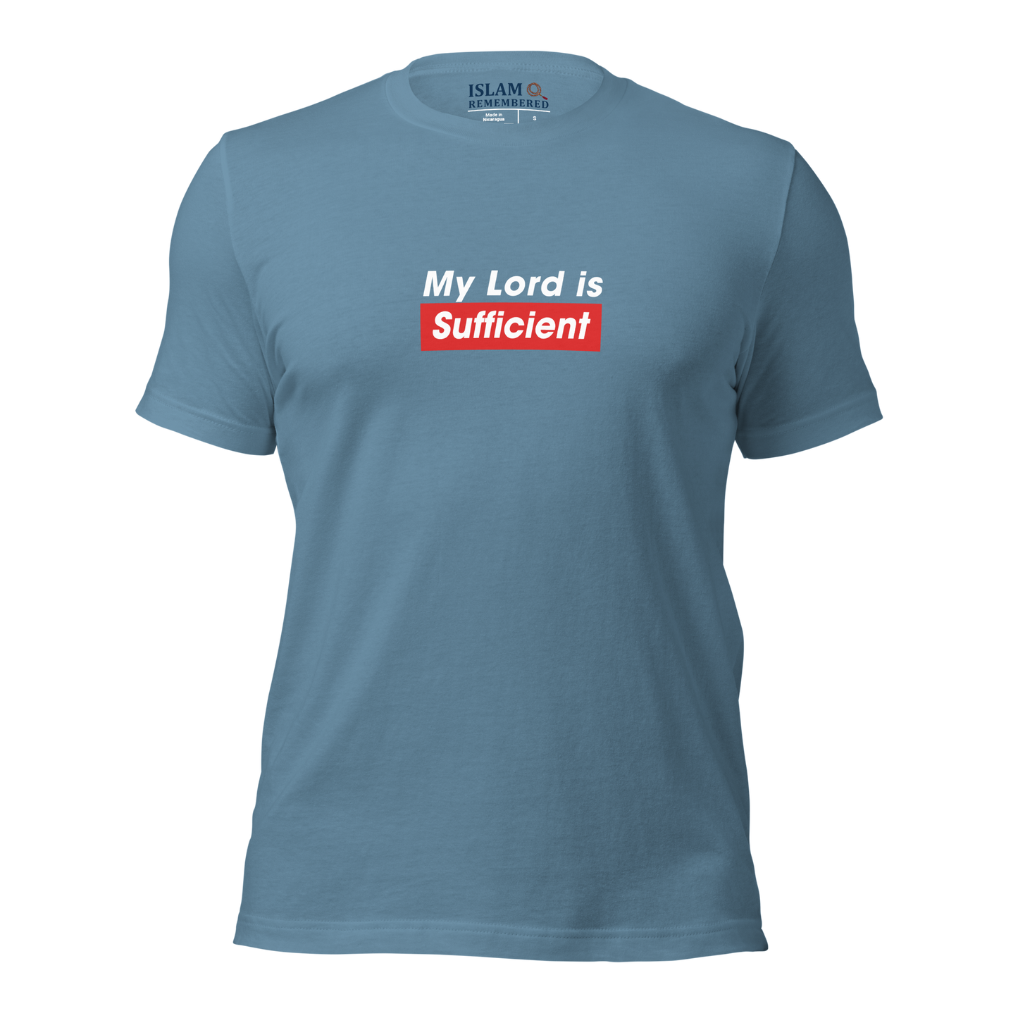 ADULT T-Shirt - MY LORD IS SUFFICIENT - White