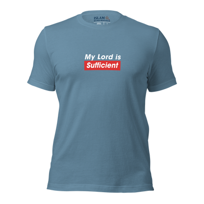 ADULT T-Shirt - MY LORD IS SUFFICIENT - White