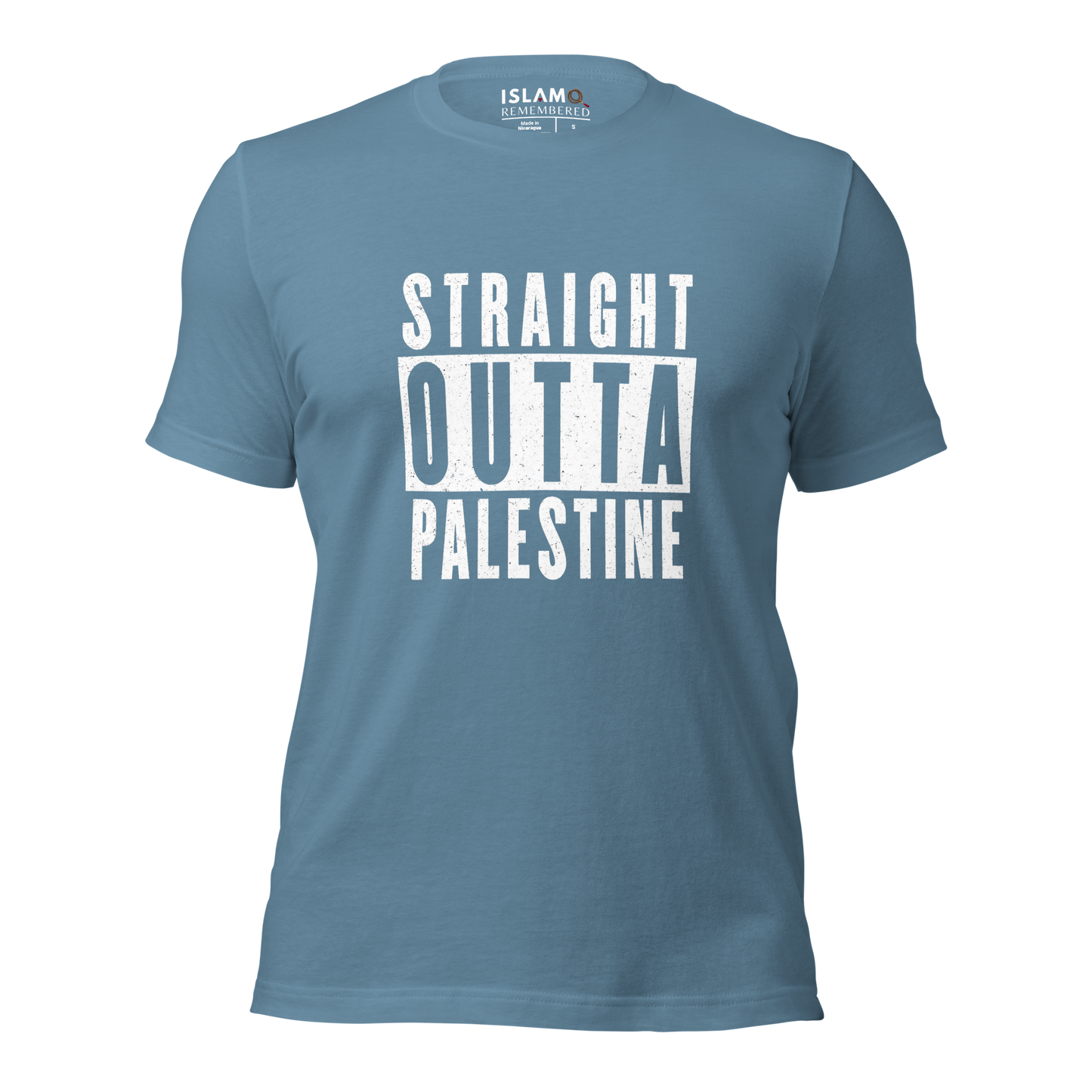 ADULT T-Shirt - STRAIGHT OUTTA PALESTINE